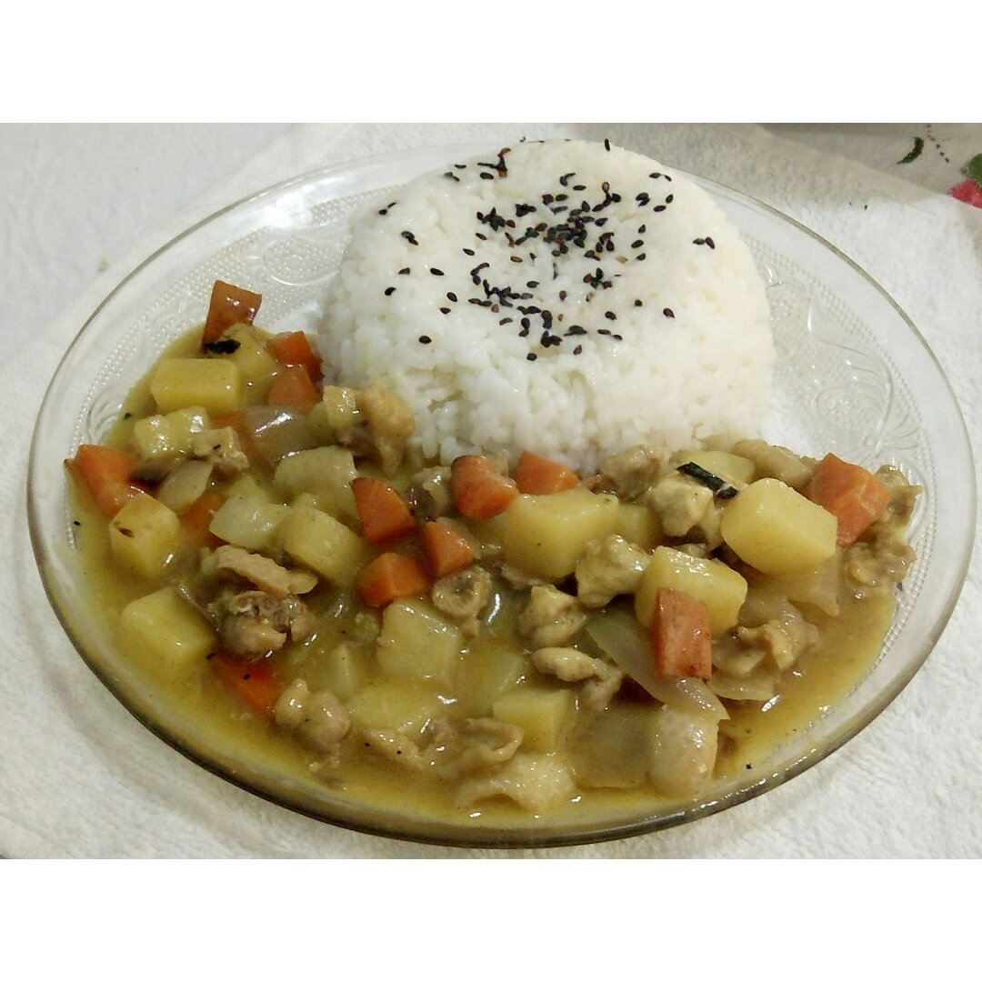 咖喱鸡饭