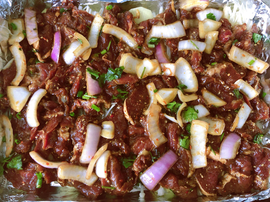 烤牛肉（拌牛肉）