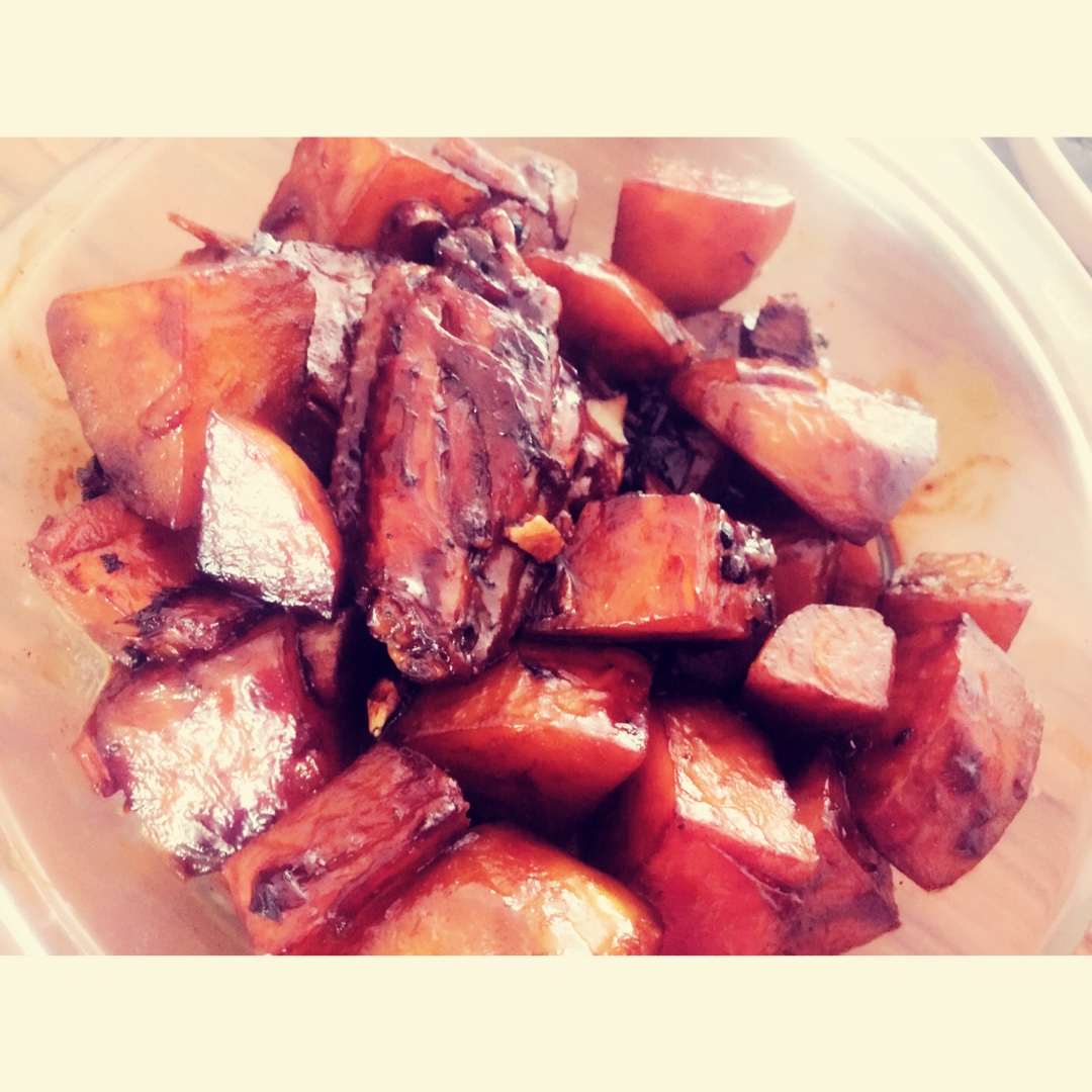 土豆炖鸡翅（快手零失败）