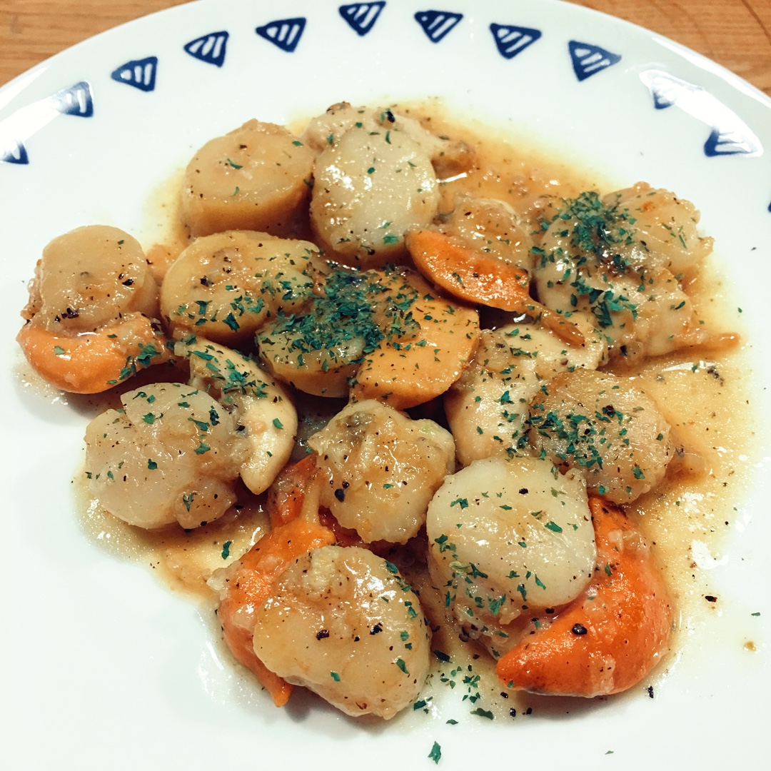 fanncherry做的法式香煎带子