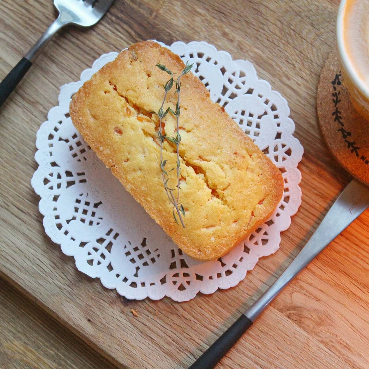 轻盈百香果磅蛋糕