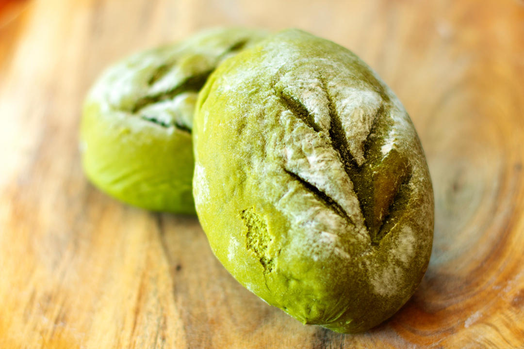抹茶麻薯软欧包