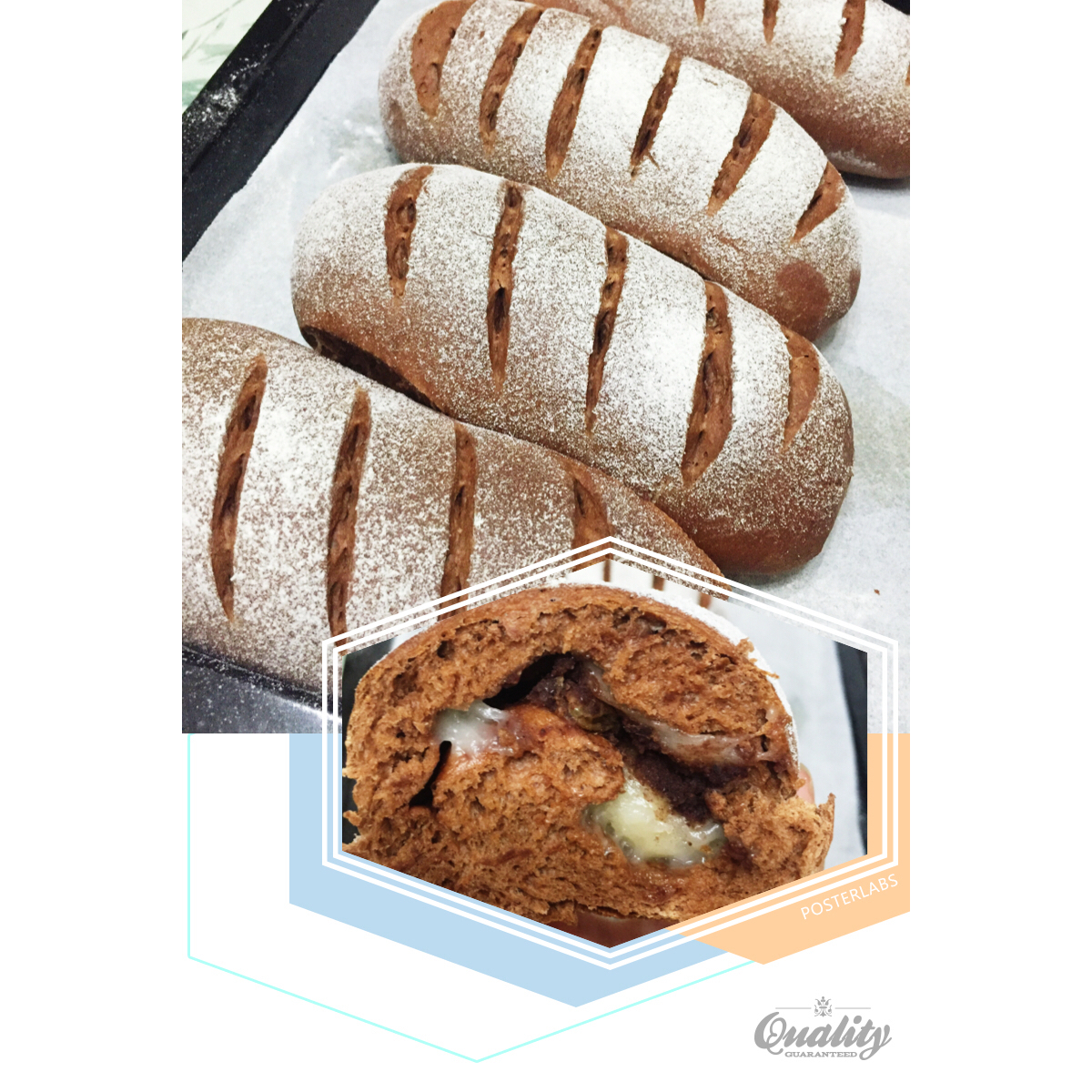 麻薯夹心可可（抹茶）软欧