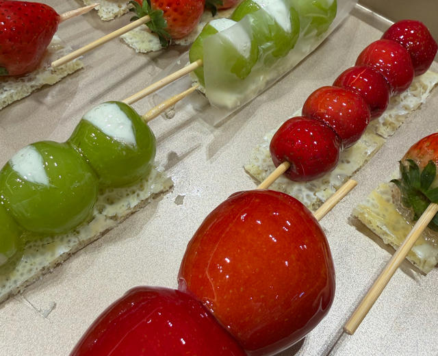 烤箱版奶皮子糖葫芦 烤箱版奶皮子糖葫芦