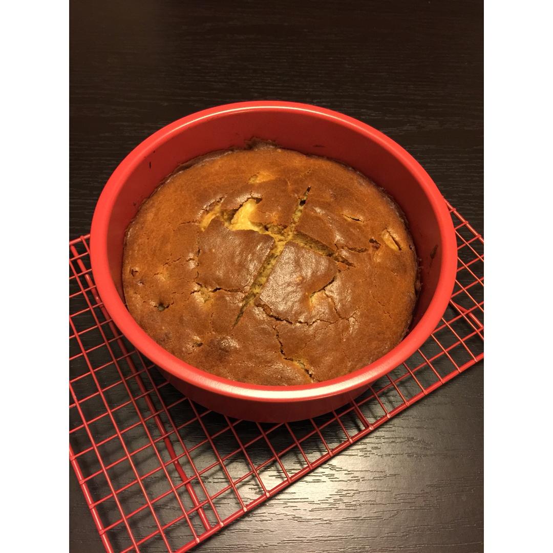 焦糖苹果磅蛋糕