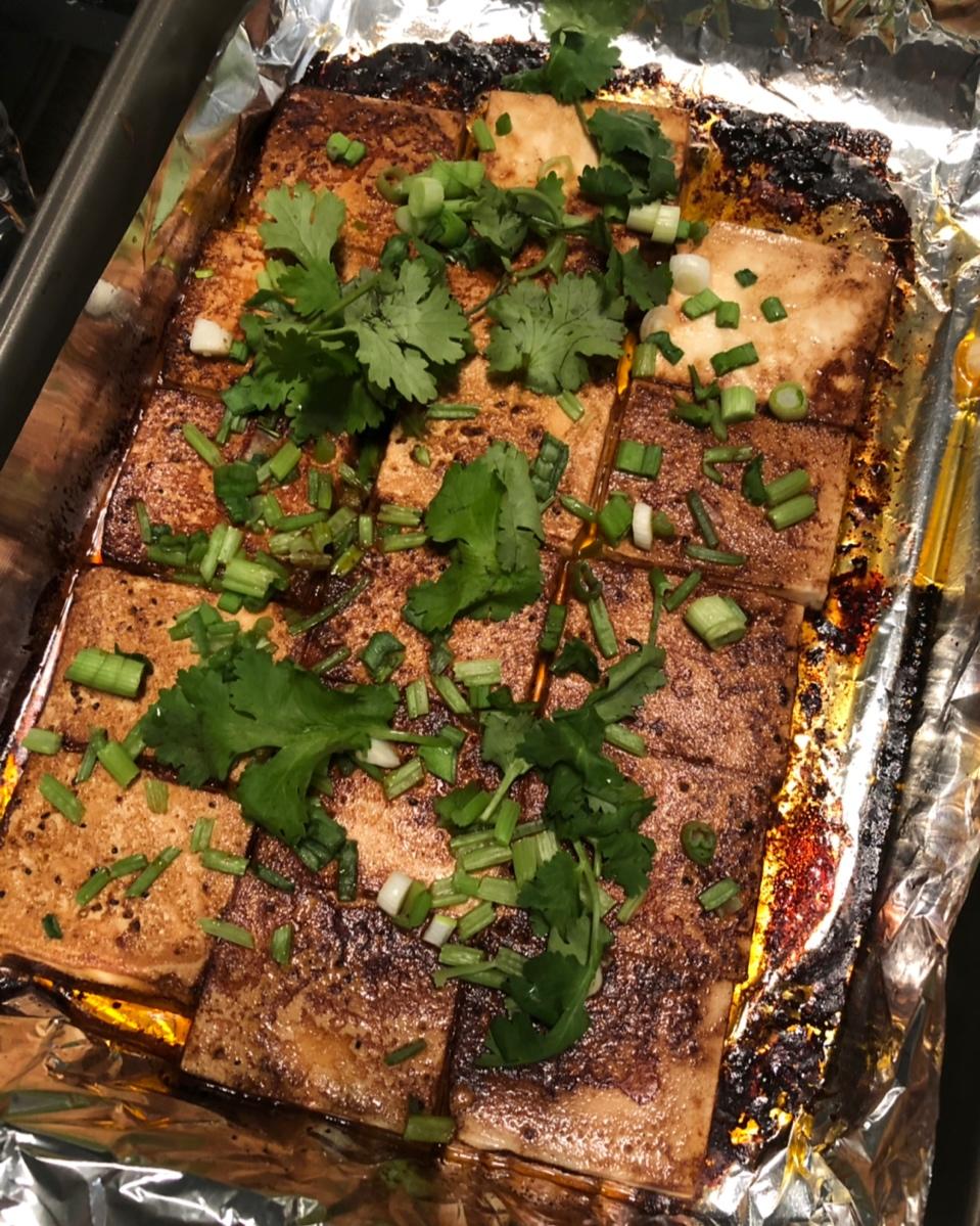 烤箱版的烤豆腐