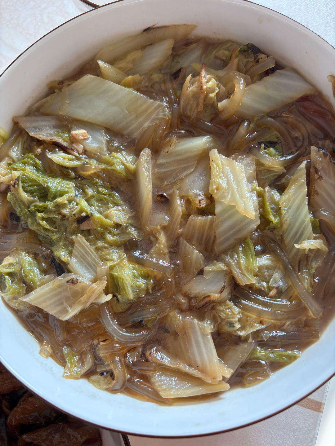 白菜炖粉条
