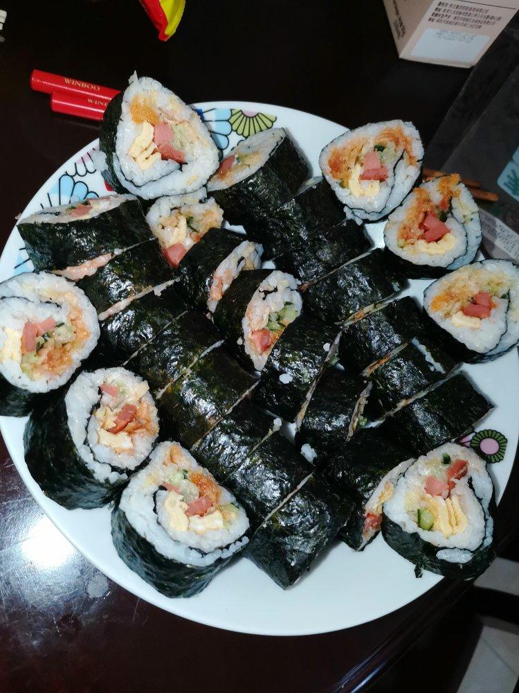 🍣家庭版寿司 | 无寿司醋、无寿司米版本👩🏻‍🍳