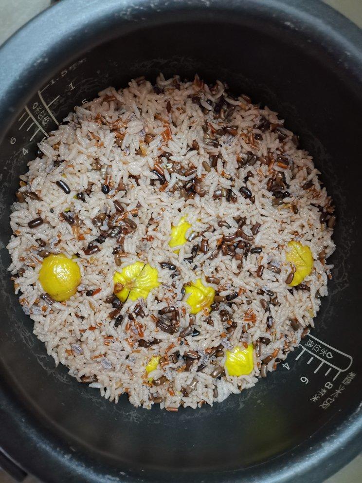 日式板栗红豆饭（秋日养生！零失败！）
