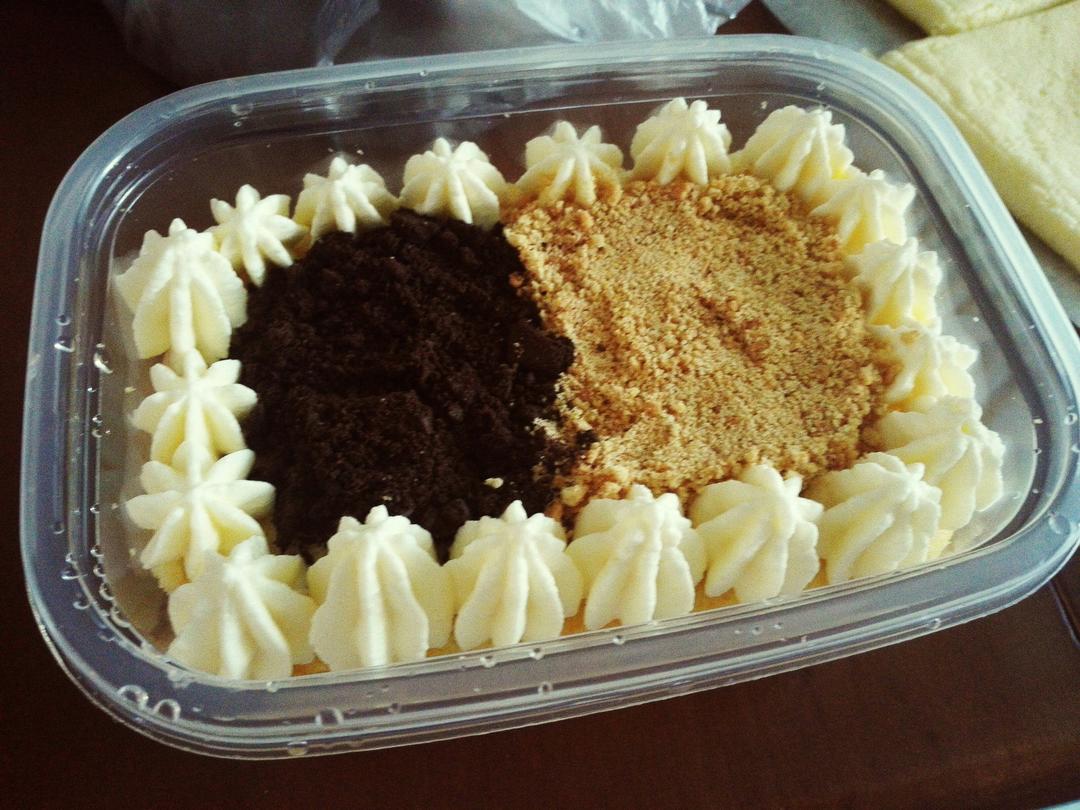 好吃到流泪的奥利奥咸奶油盒子蛋糕