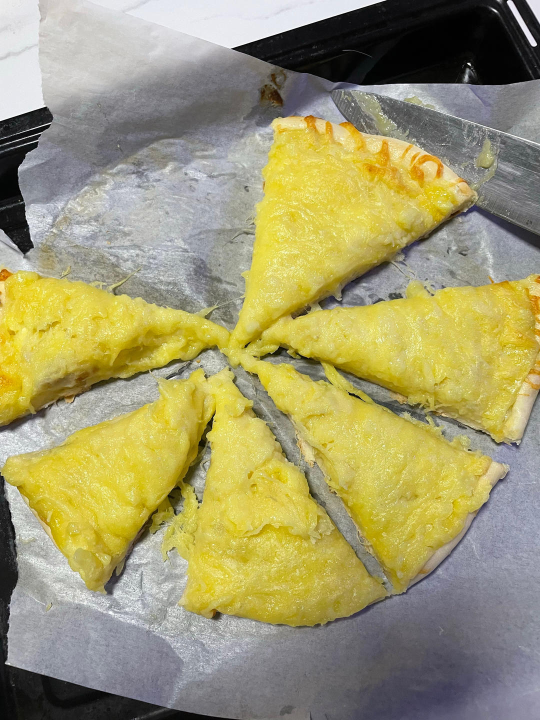 超级简单榴莲披萨