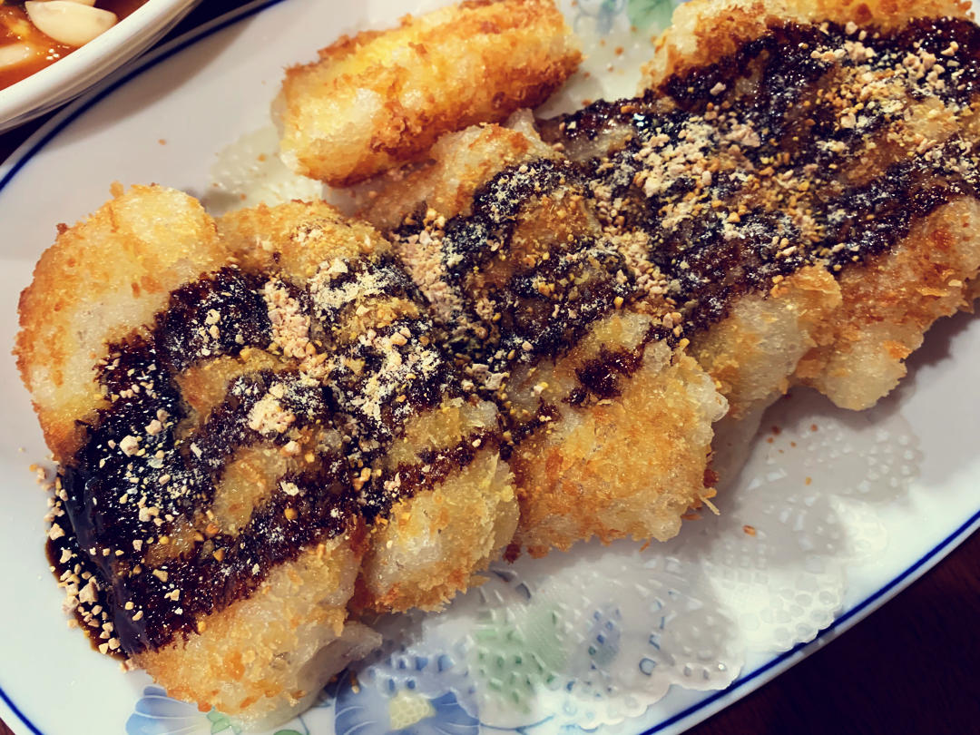 超好吃的红糖糍粑