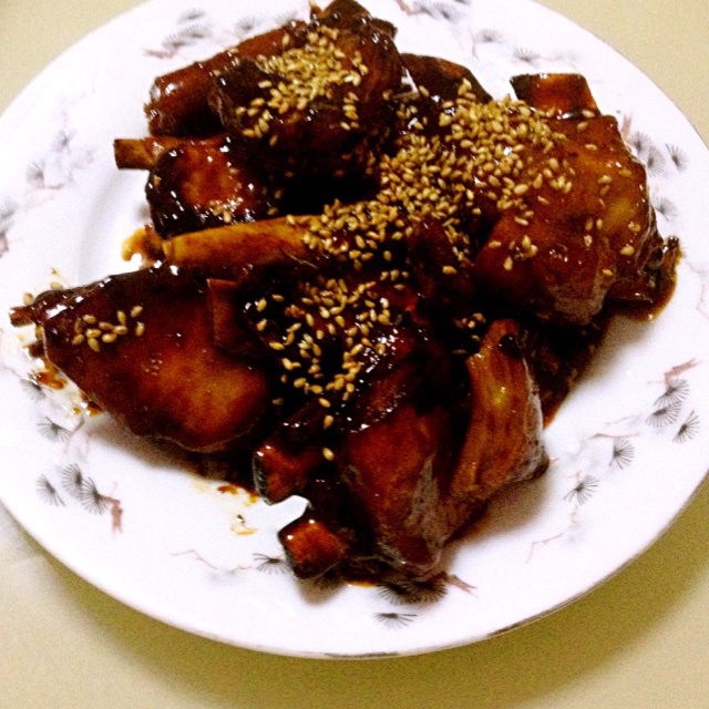 懒人版糖醋排骨