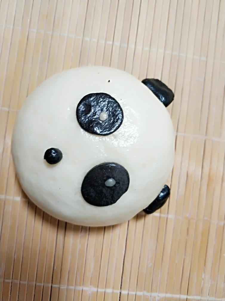 熊猫豆沙包&紫薯包