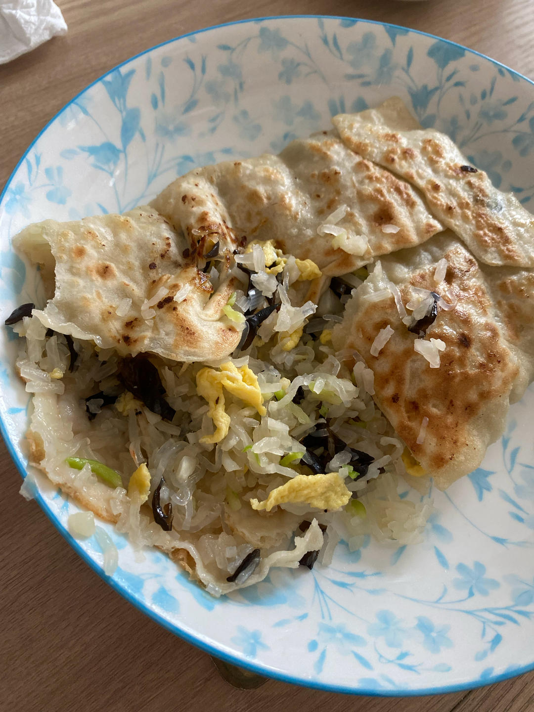 烫面萝卜素蒸饺