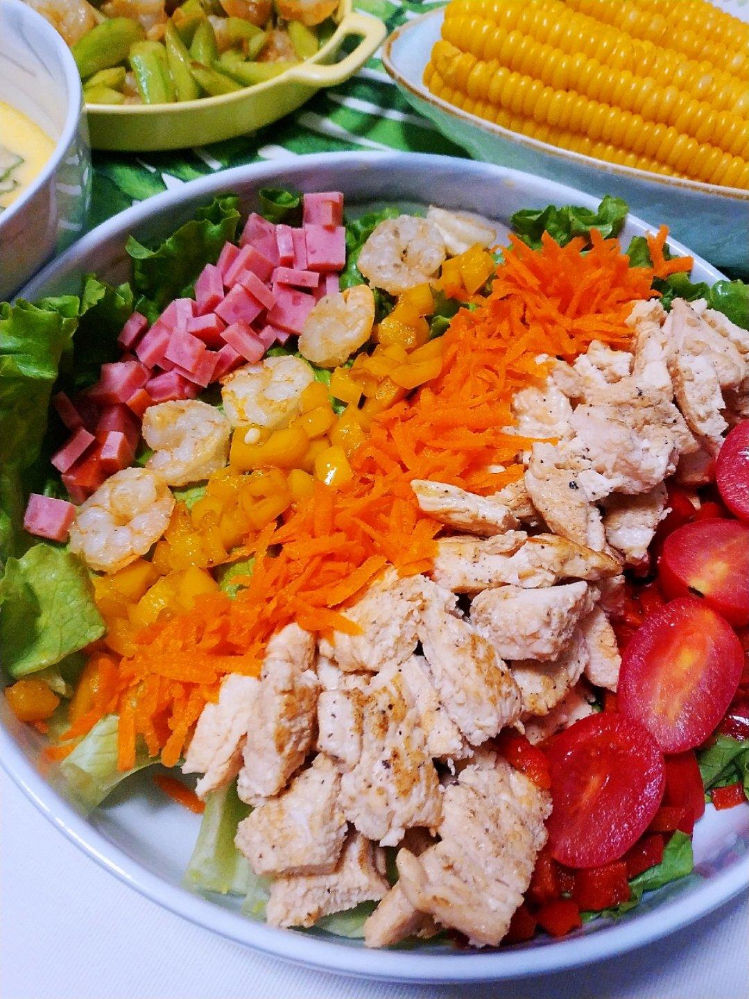 营养齐全的【Cobb Salad】