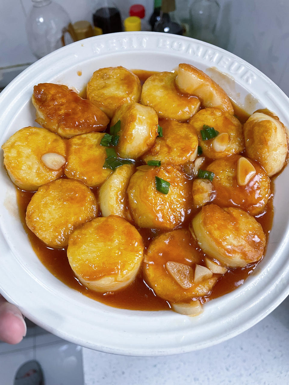 超嫩巨下饭的茄汁日本豆腐，好吃到舔盘