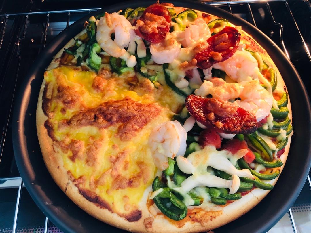 八寸披萨（附带饼皮做法）