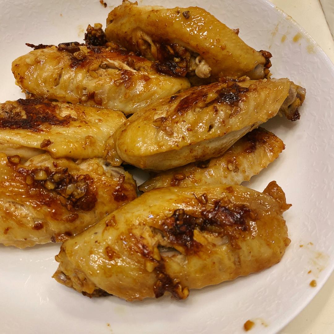 蒜煎鸡翅