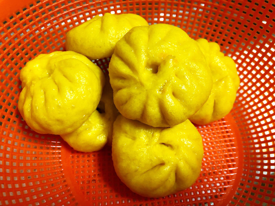 南瓜猪肉包（宝宝版）