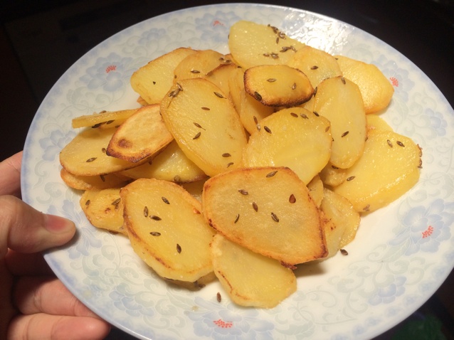 干锅土豆片