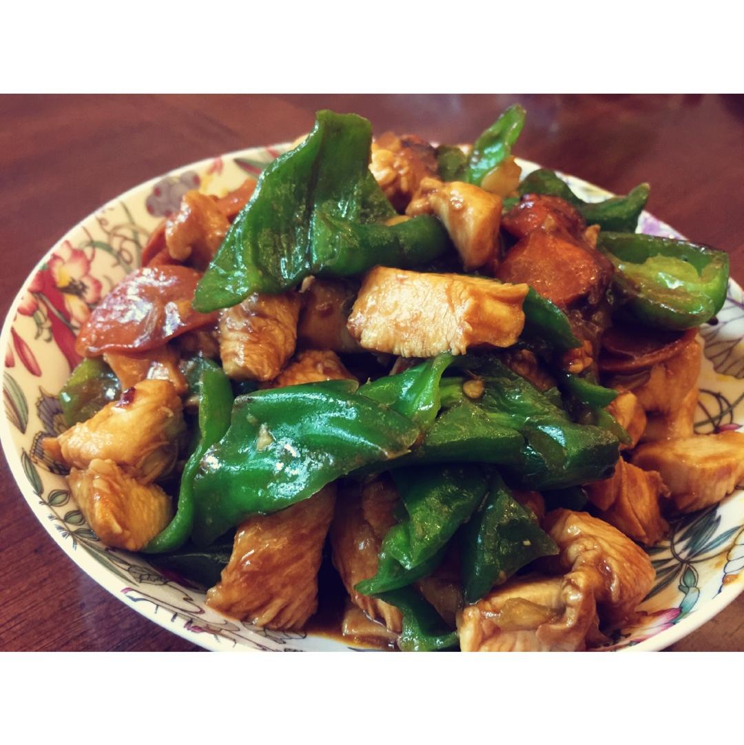青椒炒鸡胸肉