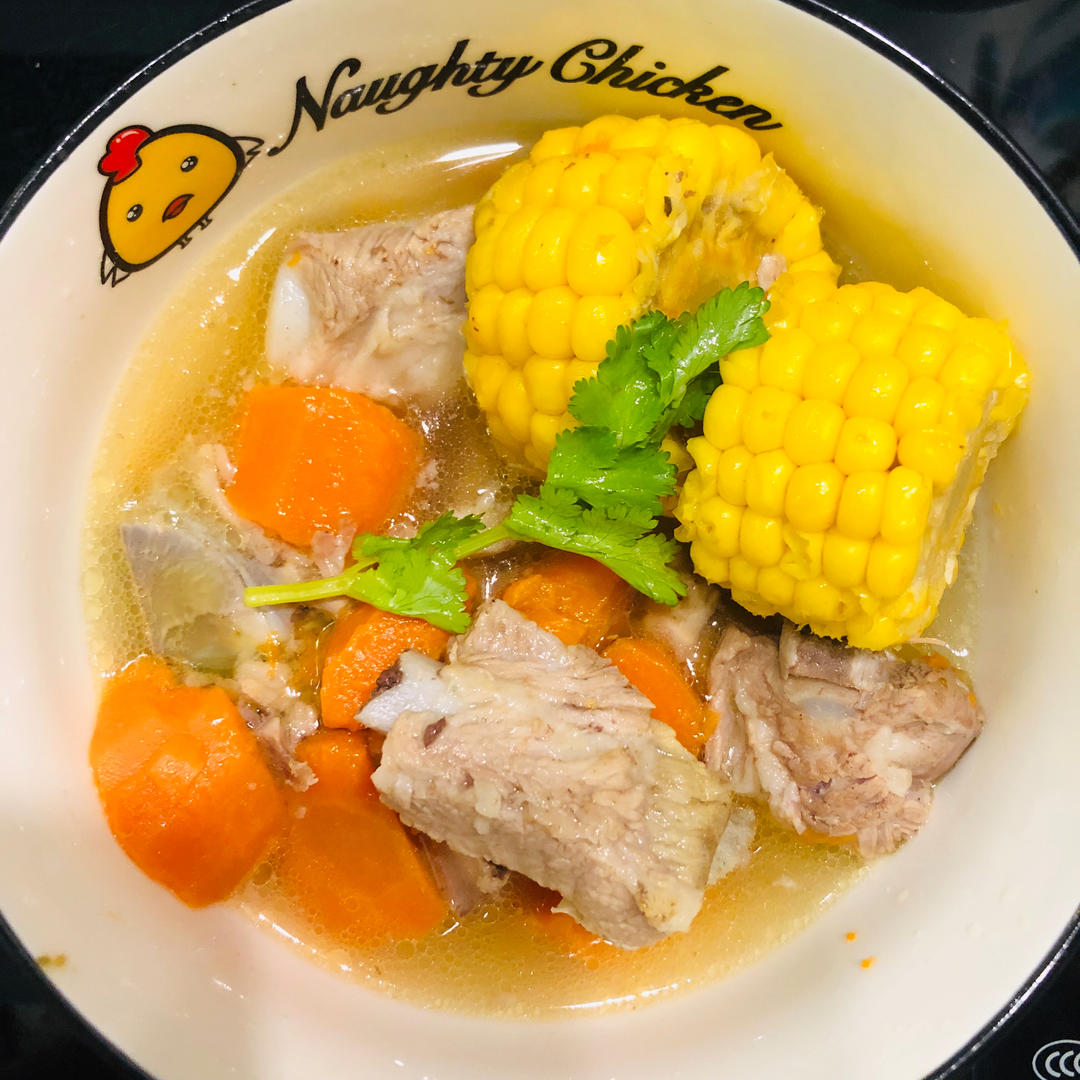 排骨玉米汤懒人电饭锅版