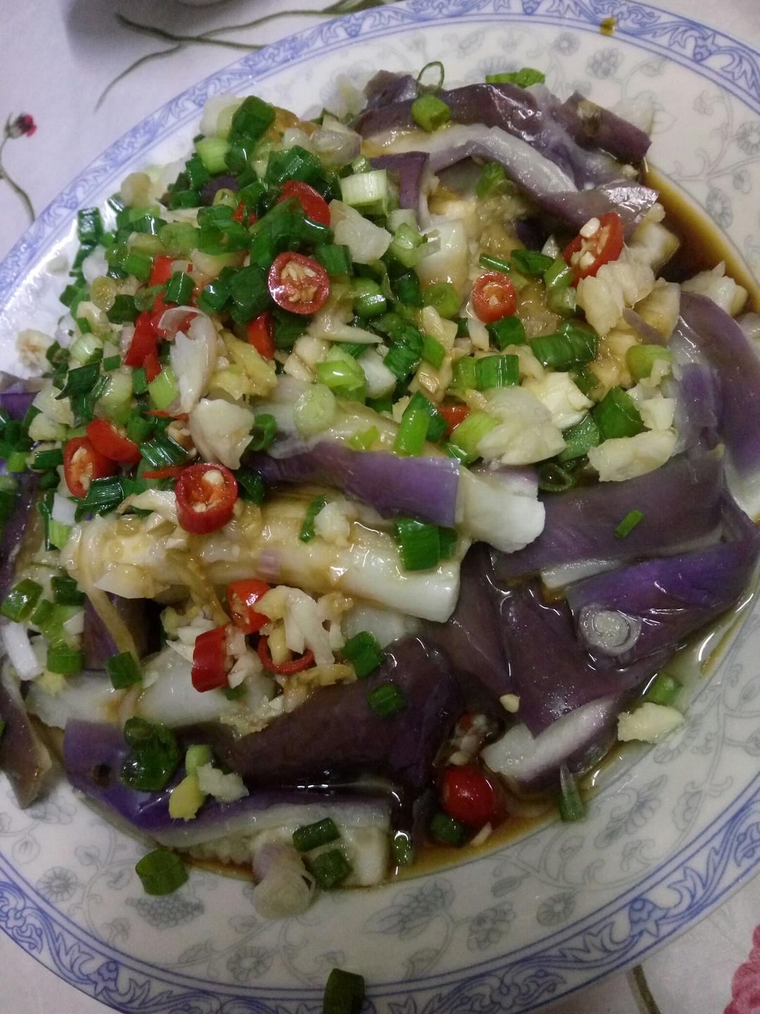 蒜香蒸茄子