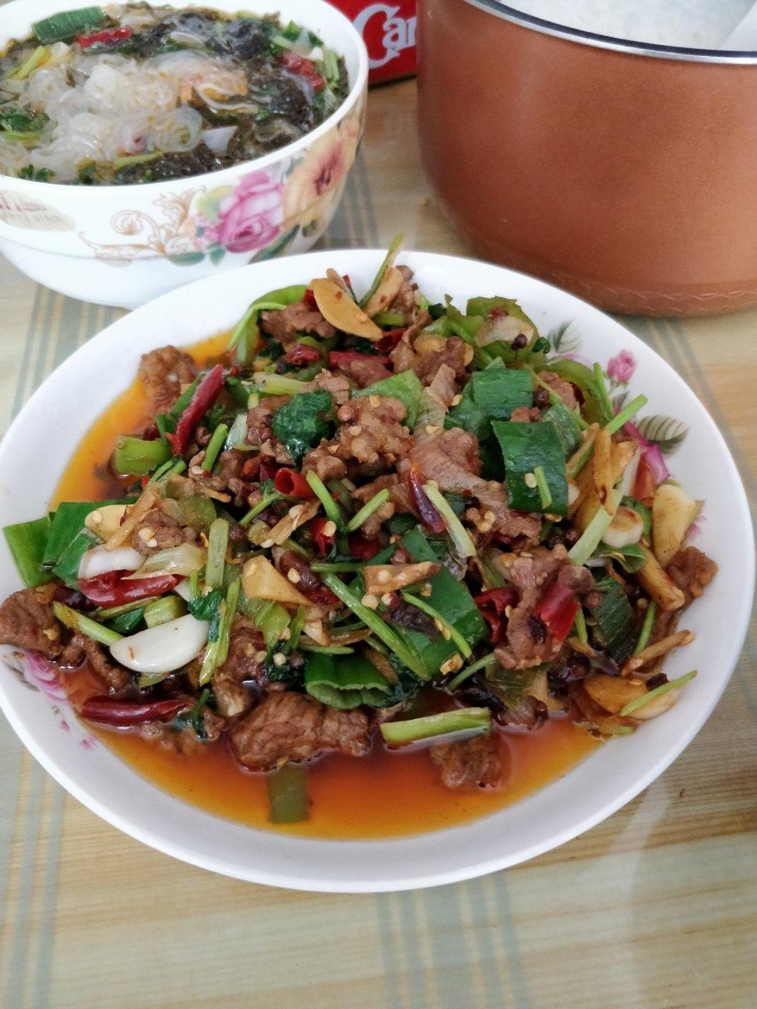 小炒牛肉