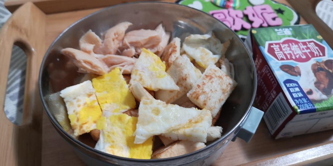 纯奶手撕吐司的做法 步骤1