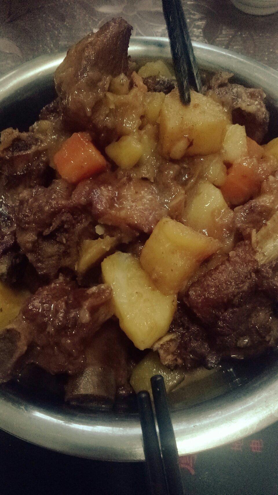 🔥巨好吃的红烧排骨炖土豆❗️懒人版轻松做拿手菜