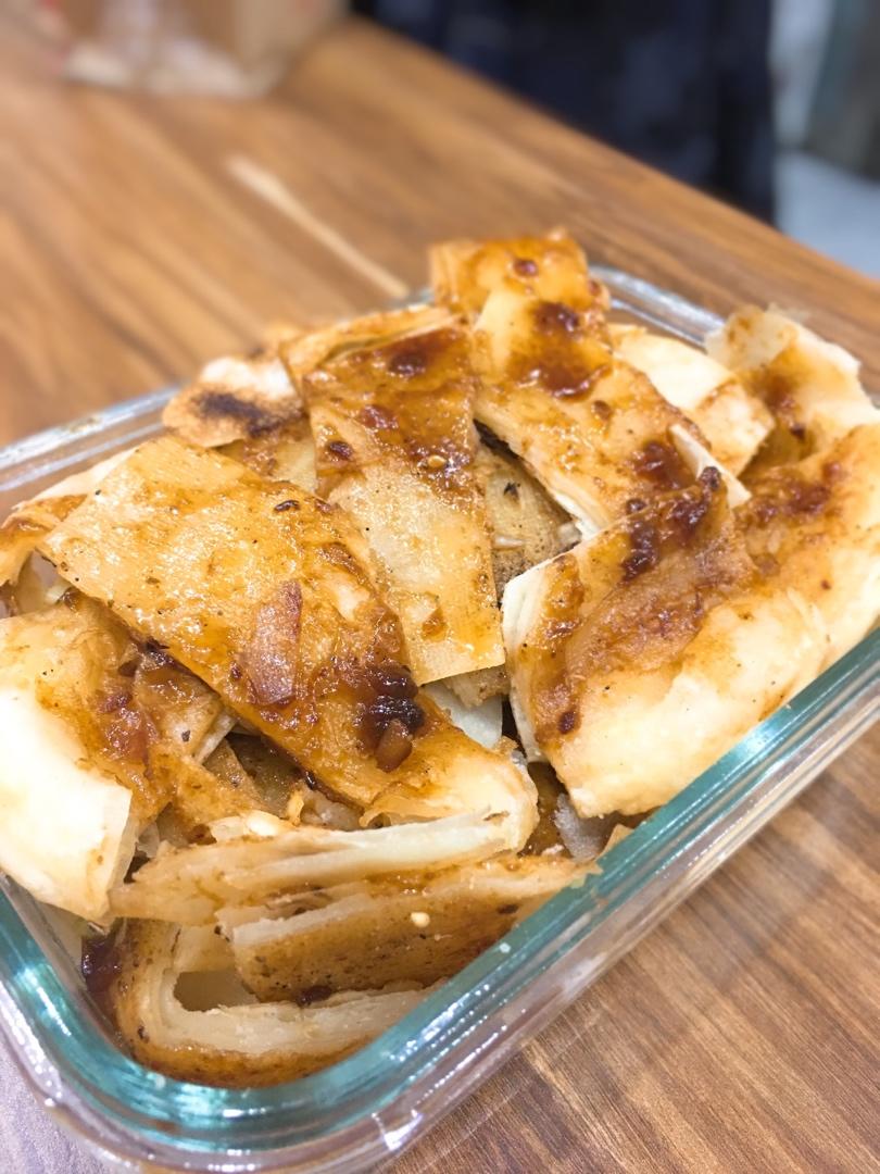 酥的掉渣的酱香饼，老公说都可以开店啦