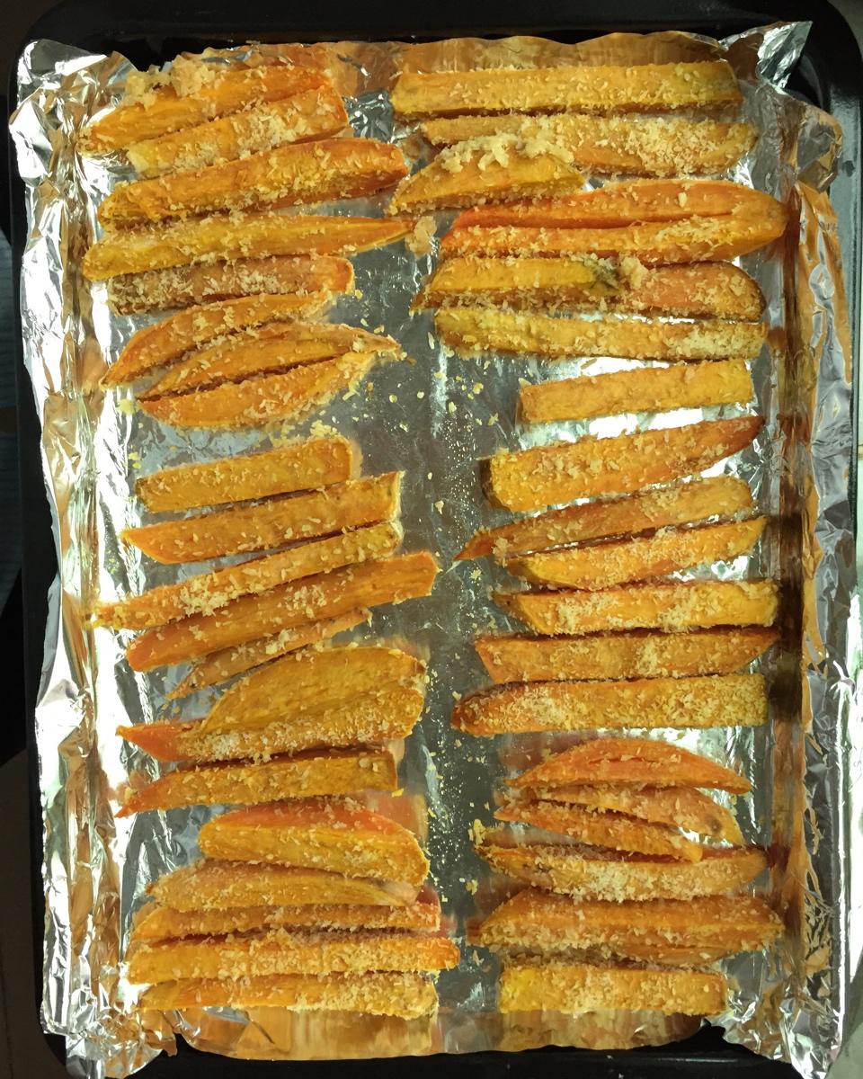 健康零食—椰蓉红薯条
