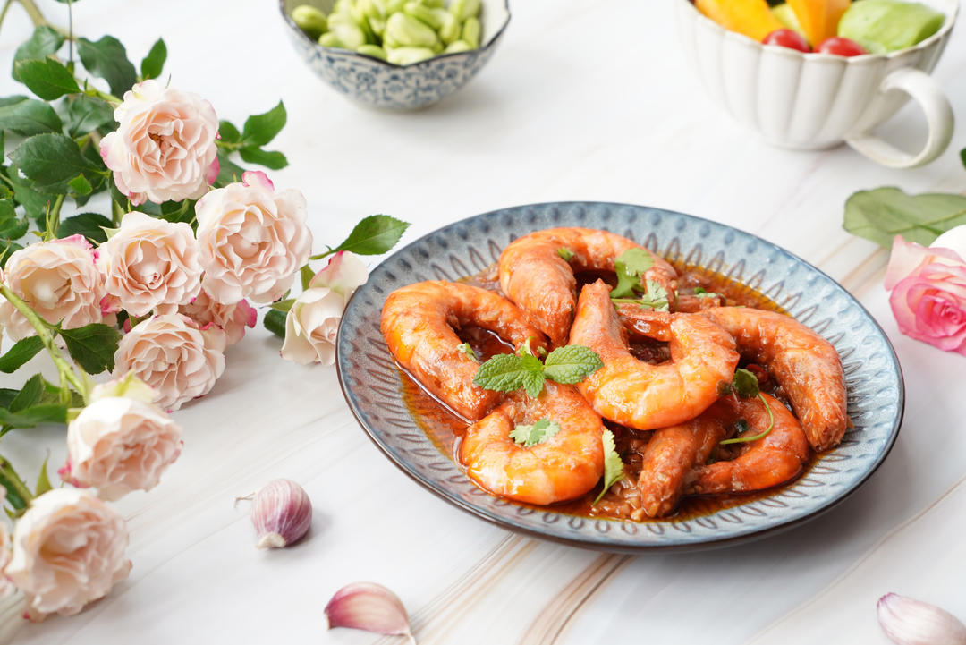 家庭版油焖大虾