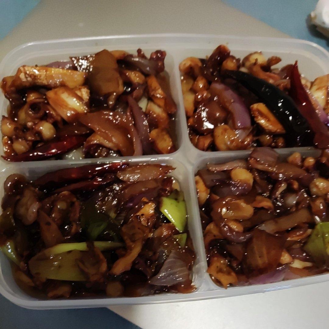 爆炒章鱼足