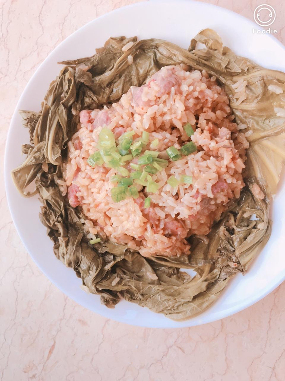 荷叶糯米排骨