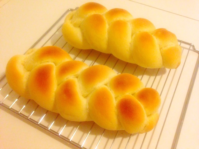 蔓越莓辫子面包