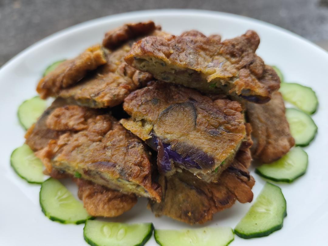 减脂餐---茄子鸡蛋饼，被惊艳到了！！