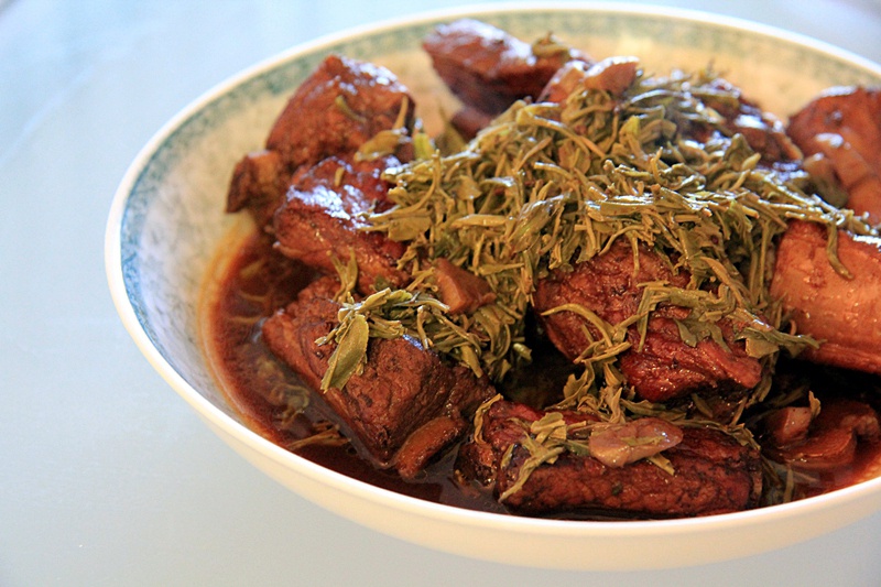 绿茶香排骨
