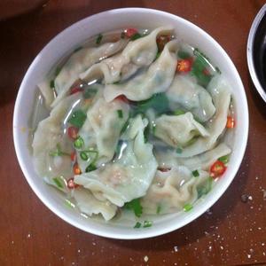 虾仁水饺的做法 步骤3