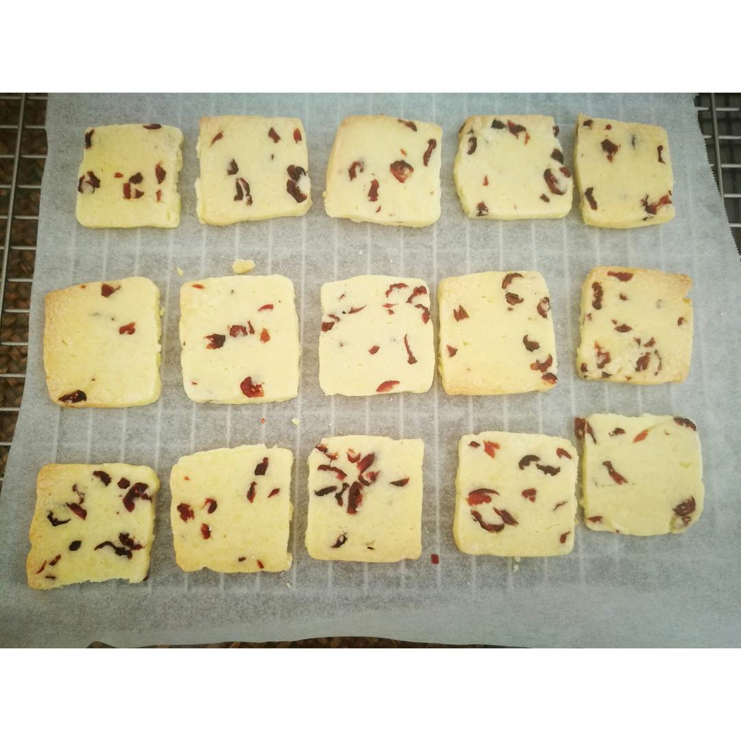 蔓越莓饼干（君之配方改良，易操作版）