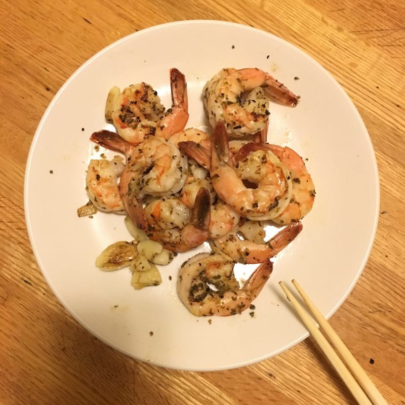 【山姆厨房】黑椒香蒜炒虾