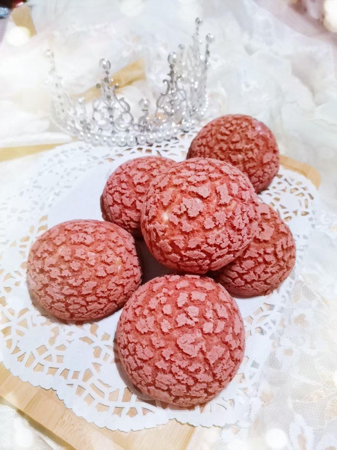 红丝绒伯爵酥皮泡芙