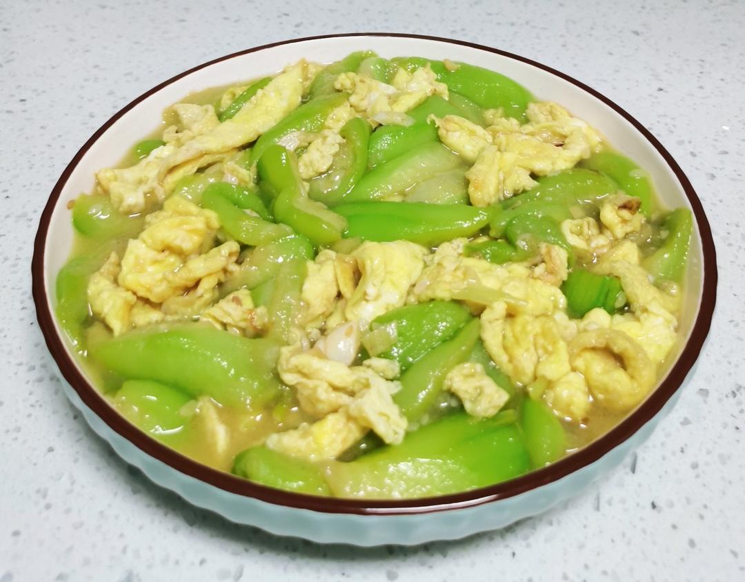 丝瓜炒鸡蛋