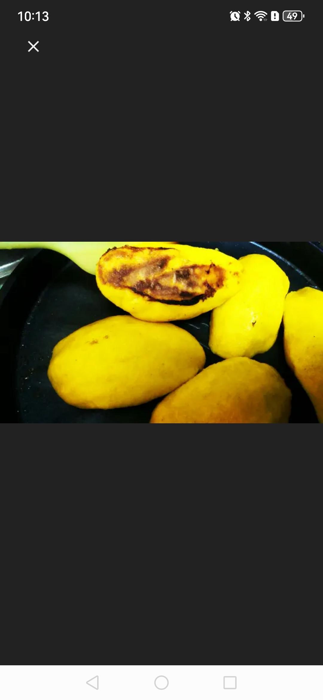 电饼铛呼玉米饼子