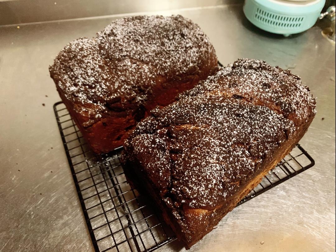 雪山奥利奥巧克力吐司面包可可控必做甘纳许酱高颜值脏脏包耐高温可可豆