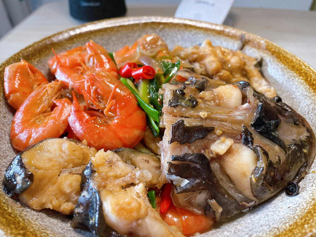 神仙下饭菜【葱焗鱼】！不加一滴水，煮出满屋香