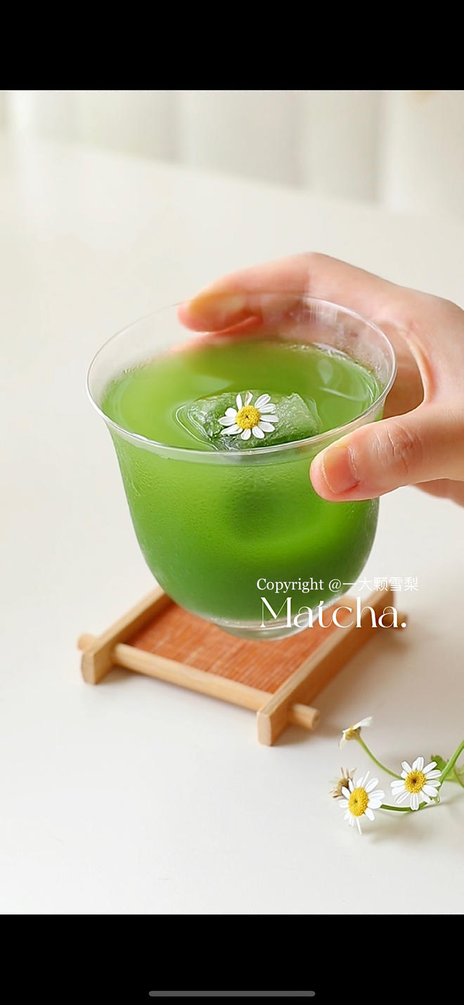 抹茶椰子水·这杯中式仙露太好喝了！的做法