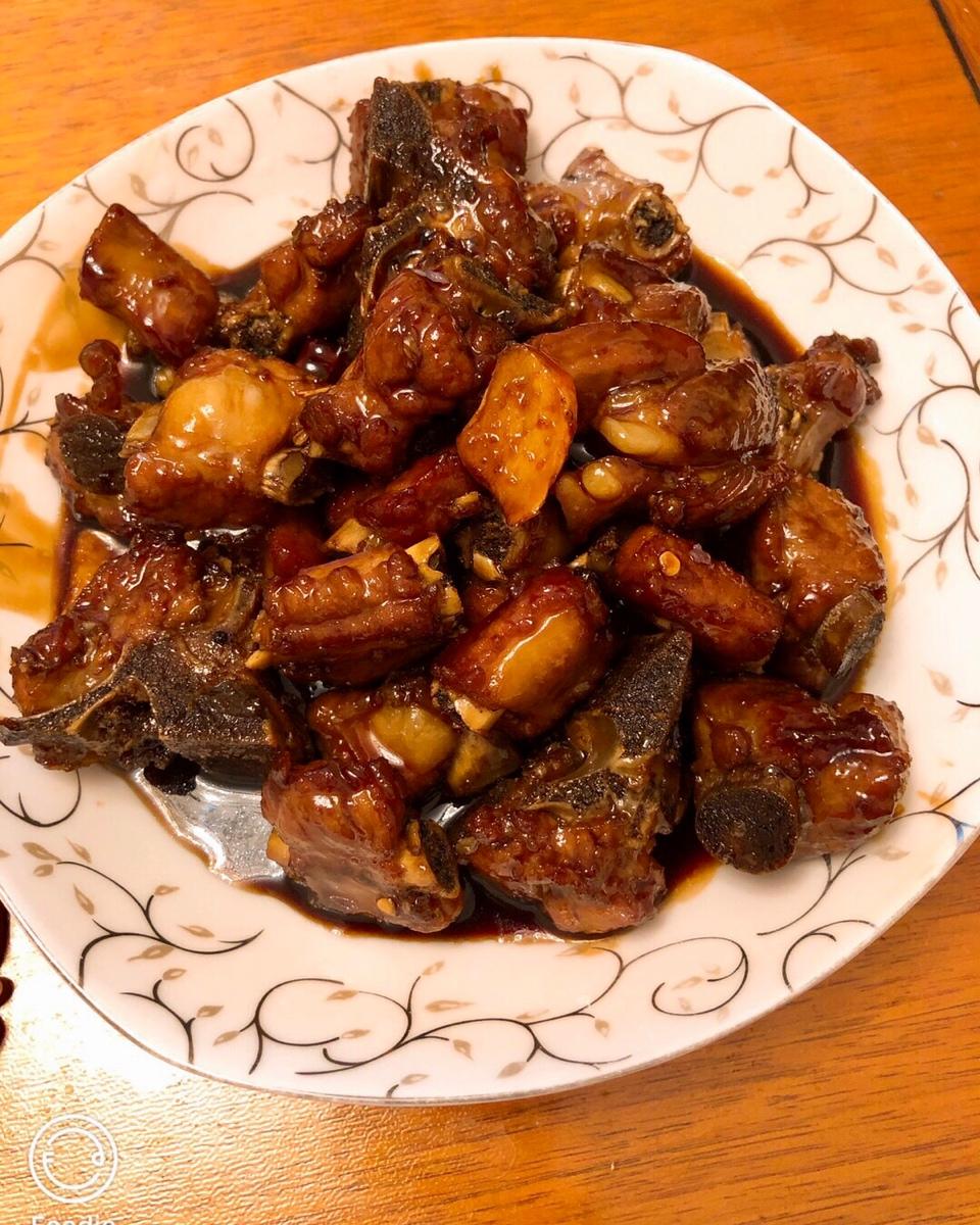冰花酸梅排骨