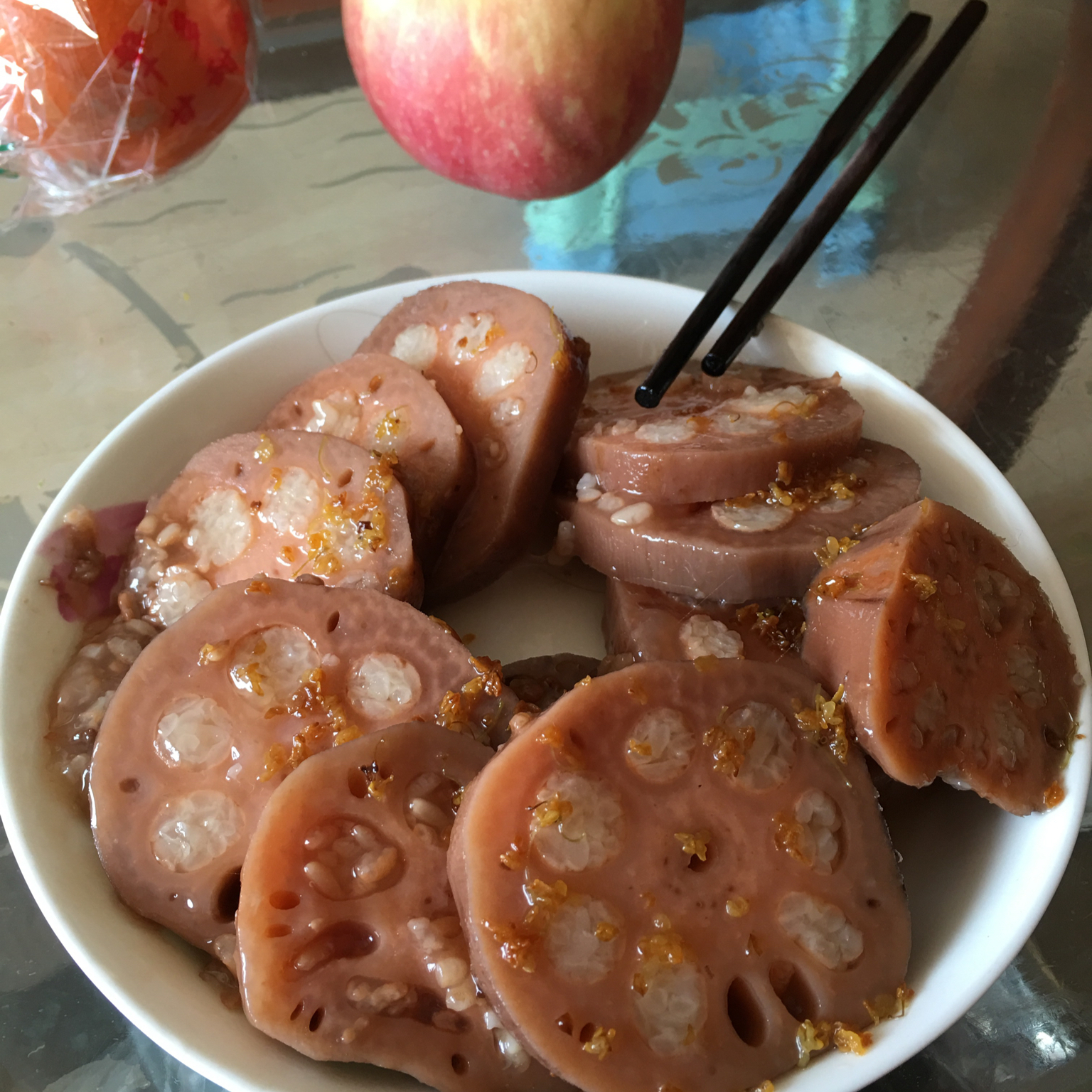 桂花糯米藕